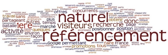 nuage r&eacute;f&eacute;rencement naturel google